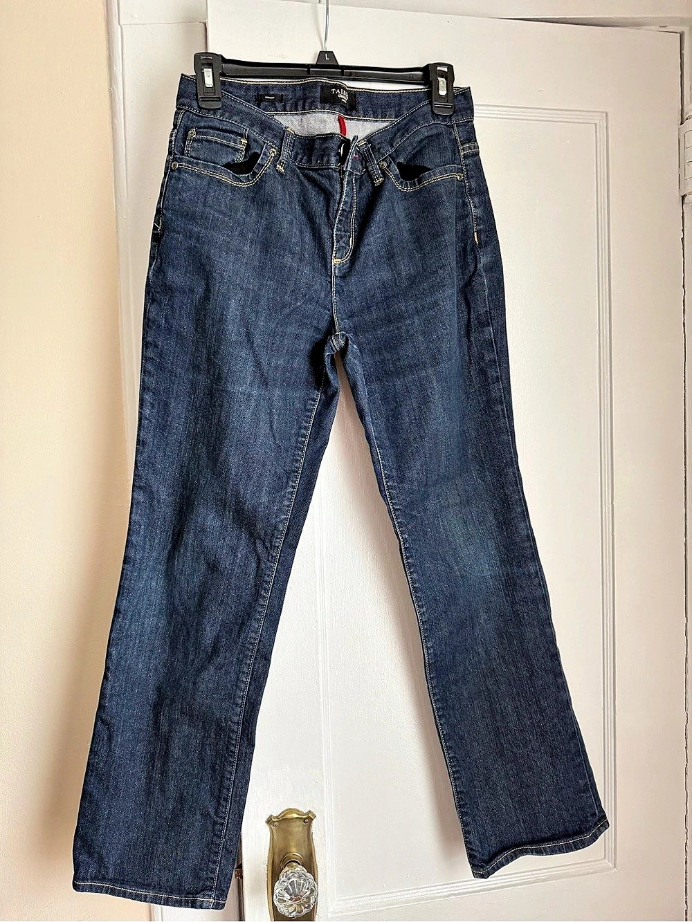 Talbots Straight-Leg Jeans Women's Blue